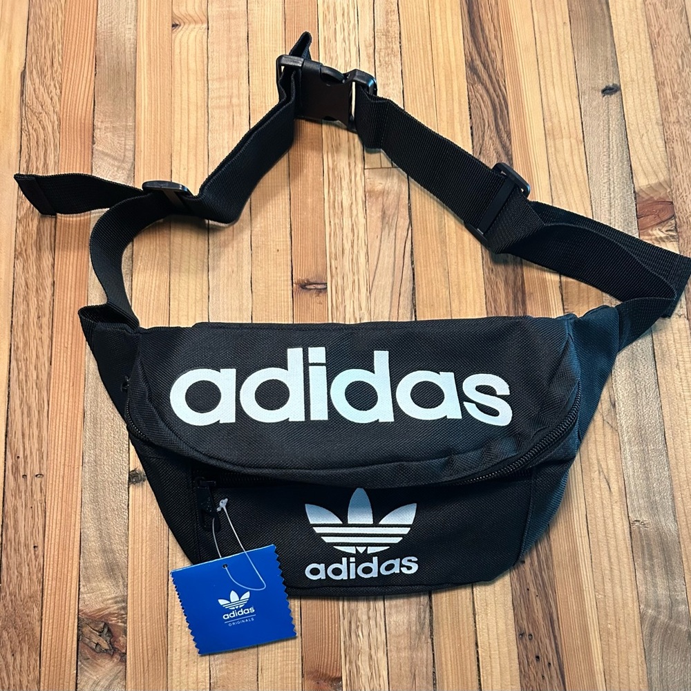 Black Men's Waist Bag